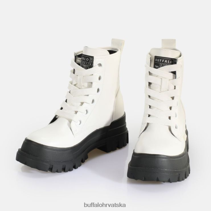 bijela Buffalo aspha laceup hi gležnjača veganska |čizme TDD6T435